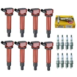 Set Of Performance Ignition Coil & Ngk Spark Plug Lexus / Toyota V8. Fixed Price $187.99.