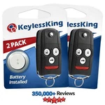 2 Keyless Entry Flip Remote For Acura Tl Tsx Zdx Car Fob MLBHLIK-1T. Fixed Price $39.95.