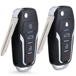 Beefunny Pair Replacement Upgraded Flip Remote Car Key Fob 315MHZ 4D63 Chip For. Fixed Price $74.45.