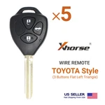 5 Xhorse Universal Wire Flat Left Triangle For Toyota Style Buttons XKTO03EN. Fixed Price $47.95.