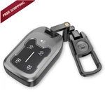 Qfungye For Chevy Gmc Key Fob Cover 5-BUTTONS, Frosted Matte GRAY-5. Fixed Price $16.64.