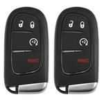 Autohaux 2PCS 433MHZ GQ4-54T Replacement Keyless Entry 2.91"X1.46", Black. Fixed Price $45.88.