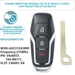 Ford Explorer F-150 Proximity Smart Keyless Remote Fob 164-R8111 5926057. Fixed Price $29.28.