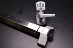 Schlage Keyless Keypad With Panic Bar Entry Commercial Door Push. Fixed Price $599.00.