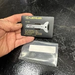 Lexus Flat Key Card - Emergency Use Code 44425 Free Shipping. Fixed Price $29.75.