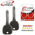 2 New Replacement Keyless Entry Remote Car Fob Big Head PK3 Chip For B99-PT. Fixed Price $14.95.