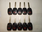 Lot Of 10 Oem Honda Head Key Fob Remotes OUCG8D-380H-A 4 Buttons. Fixed Price $115.00.
