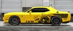 Fits Dodge Challenger 2015 - 2021 1320 Scatpack Decal Graphic Side Design. Fixed Price $210.00.