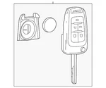 Genuine Gm Keyless Entry Transmitter With Folding 13531359. Fixed Price $85.75.