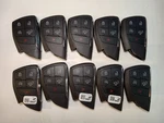Lot Of 10 Oem Chevrolet Smart Key Fob Remotes YG0G21TB2 5 Buttons. Fixed Price $250.00.