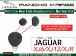 New Jaguar Remote Key Fob Replacement Button Kit 1995-1997 XJ6 XJ12 Xjr JLM20626. Fixed Price $20.88.