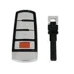 Unlocked Oem Vw Keyless Remote Fob 4B + Uncut Insert Volkswagen NBG009066T. Fixed Price $24.73.