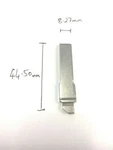 Rfc HU66 Flip Key Blade For Vw Volkswagen Golf MK7.5 2012 - 2020 Remote Fob. Fixed Price $9.40.