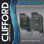 Clifford 7816X And 7616X 2-WAY 1-MILE Led Remote Control Package Deal EZSDEI7816. Fixed Price $109.99.