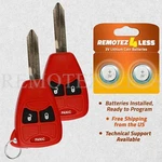 For 2006 2007 2008 2009 Dodge Ram Keyless Entry Remote Car Fob 3B Red. Fixed Price $16.95.