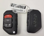 Factory Jeep Smart Flip Fob- Oem Button Key- 68292944AC Clean. Fixed Price $99.99.