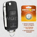 For 2002 2003 2004 2005 Vw Volkswagen Jetta Passat Keyless Car Remote Fob. Fixed Price $12.95.