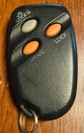 Genuine Mitsubishi Dodge Chrysler Keyless Entry Remote GQ43VT6T. Fixed Price $100.00.