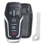 Keymall Remote Fob Case Shell Cover 5 Buttons For Truck, Black And Silver. Fixed Price $27.95.