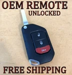 Oem 18-24 Jeep Wrangler Unlimited Gladiator Smart Key Remote Flip Fob 68292942. Fixed Price $47.95.
