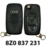Genuine Used Audi Button Flip Remote Key Fob 8Z0 837 231 Working. Fixed Price $37.68.