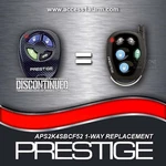 Prestige APS2K4SBCF52 Elvatoc 1-WAY Remote Control Replacement New 07SP. Fixed Price $49.99.