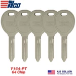 5X Ilco Transponder Key For Chrysler/dodge/jeep Y164-PT Philips 46 Chip. Fixed Price $45.95.