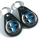 Fob Ring Keychain For Retro Toyota Logo Blues (2-PACK). Fixed Price $18.99.