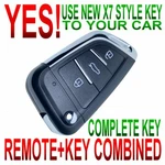 X7 Style Flip Remote For Lexus ES330 Immobilizer Fob Chip Clicker Jdm D2. Fixed Price $39.99.
