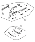 Genuine Mopar Radiator Cross-member 5076459AJ. Fixed Price $70.67.