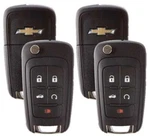 2 New Flip Keyless Entry For Chevrolet 5-BUTTON With Start. Fixed Price $39.99.
