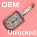 OUCJ166N Unlocked Oem 2013 - 2024 Mitsubishi Mirage Remote Head Key 3B. Fixed Price $80.99.