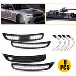 Dynamic White Led Side Marker Light Harnesses For 2015-21 2022 Dodge Charger Eoa. Fixed Price $53.19.