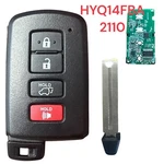 Remote Smart Key Fob For 2014-2019 Toyota Highlander HYQ14FBA Ag. Fixed Price $30.17.