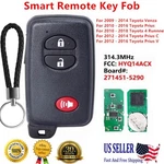 Fit Toyota Prius 2010-2013 2014 2015 Smart Remote Key Fob HYQ14ACX 271451-5290. Fixed Price $24.99.