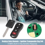 315MHZ Car Keyless Entry Remote Ignition Transponder Set For Nissan 350Z. Fixed Price $18.99.