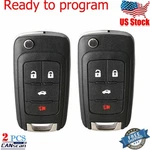Replacement For Chevy 2010-2016 Camaro Cruze Equinox Malibu Remote Key Fob Pair. Fixed Price $14.95.