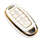 Feyoun Key Fob Cover Compatible With Hyundai Palisade Elantra White. Fixed Price $22.99.