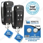 Replacement For Chevy 2010-16 Camaro Cruze Equinox Malibu Remote Key Fob 5B Pair. Fixed Price $16.95.