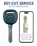 Key Cut Service B111 Pt Chvrolet Chipped 46 Gm Circle+ (self Programmable). Fixed Price $24.99.