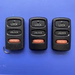 Lot Of Oem Mitsubishi 3-BUTTON Keyless Entry Remote Transmitter HYQ12ABA. Fixed Price $24.00.
