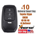 10X Xhorse XM38 Universal Smart Remote Key For Toyota 4 Button XSTO01EN Vvdi. Fixed Price $345.00.