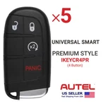 5X Autel Universal Smart For Chrysler Premium Style Button IKEYCR4PR. Fixed Price $119.75.