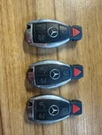 Lot Of Mercedes Benz Key Fob Oem 3-BUTTON Panic 315MHZ IYZDC11. Fixed Price $60.00.