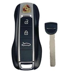 Oem Porsche Remote Key Fob 4 Button Hood Latch IYZPK3. Fixed Price $89.75.