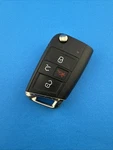 Used Oem Volkswagen Vw Flip Key Entry Remote Fob FS125C1 - Tested. Fixed Price $20.00.