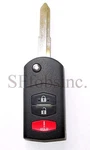 Oem 07-15 Mazda Flip Keyless Remote Entry Fob Transmitter BGBX1T478SKE12501. Fixed Price $950.00.