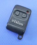Vision 2 Button MTCJU-500T Remote Transmitter Fob. Fixed Price $29.99.