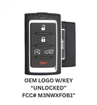 Mint Original Factory 21-25 Jeep Grand Cherokee Smart Key M3NWXFOB1 "unlocked". Fixed Price $53.81.