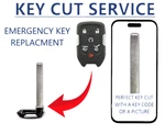 Key Cut + Gm 2014 - 2025 Emergency / HU100 22984995 5922084. Fixed Price $24.99.